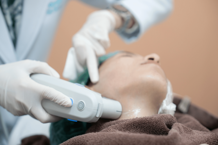 Advanced skin tightening techniques like radiofrequency, ultrasound, and laser therapy work by stimulating natural collagen production, improving elasticity, and restoring a youthful, toned appearance.